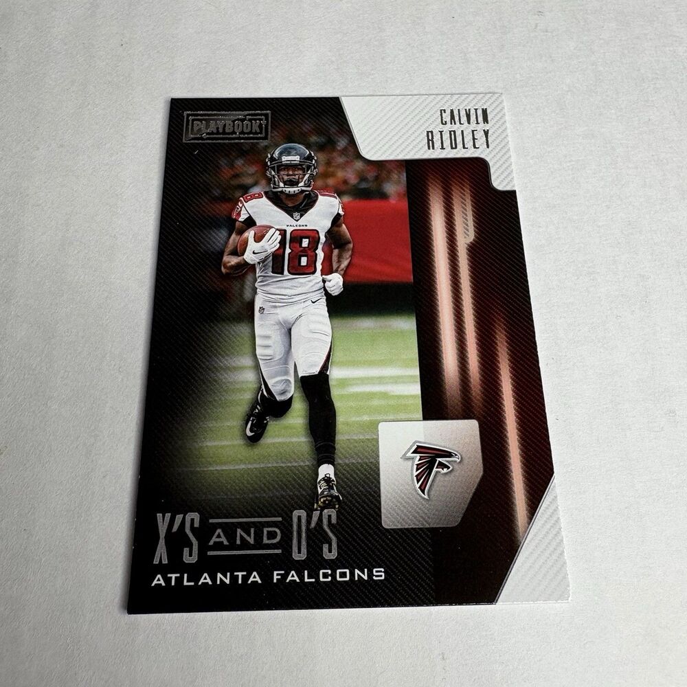2018 Panini Playbook - X's and O's Calvin Ridley #11 (RC) Falcons Titans Rookie